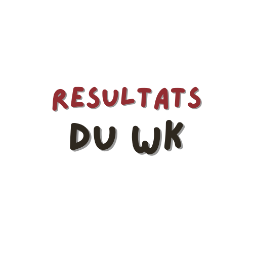 Résultats du 26 & 27/10