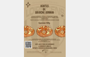 Vente de brioche Bonnin