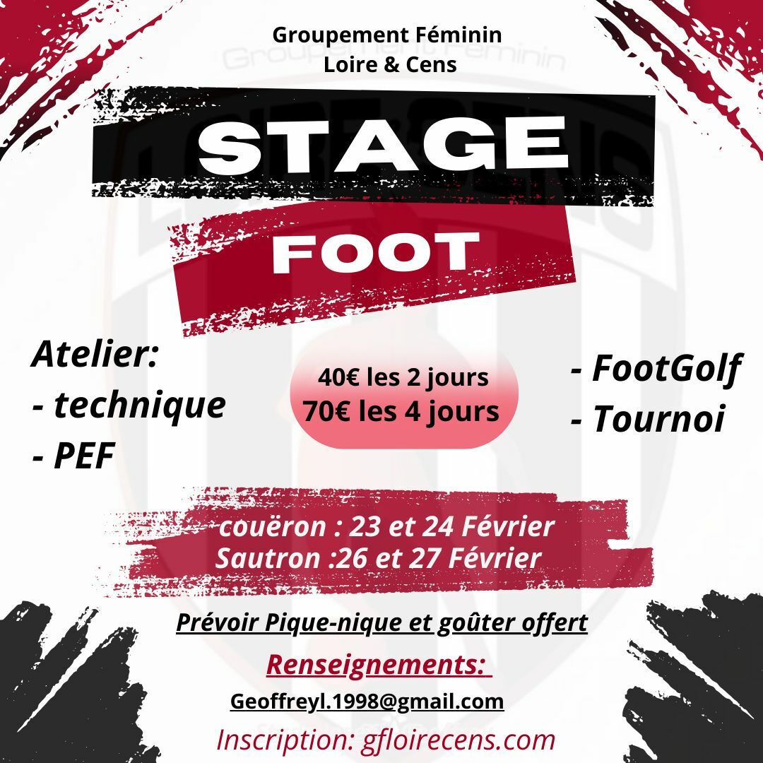Stages Février