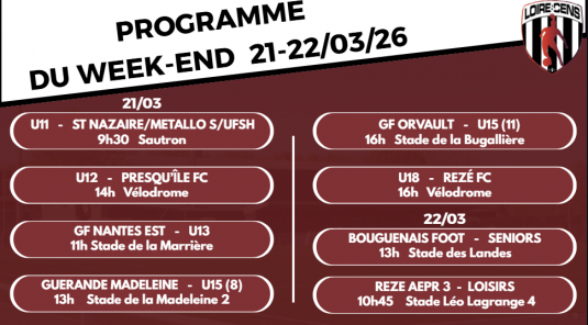 Programme du Week-end