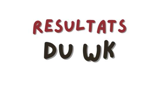 Résultats du 26 & 27/10